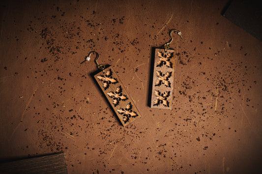 Ulu Quilt Bar Earrings