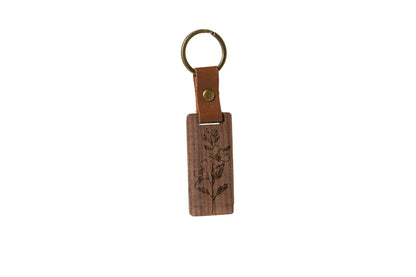 Wildflowers - Wild and Free Keychain