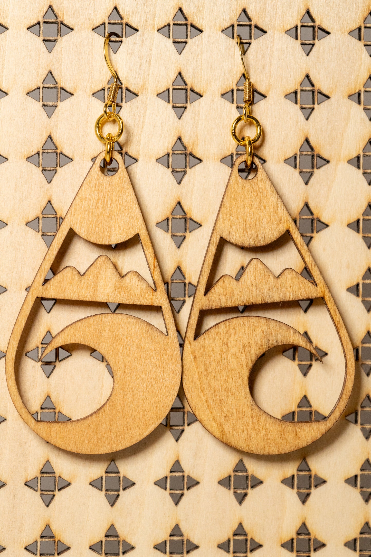 Seas and Summit Teardrop Earrings