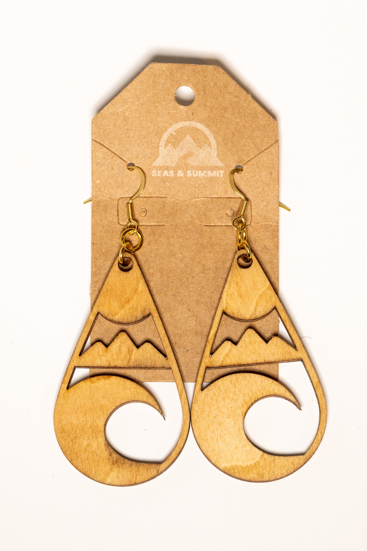 Seas and Summit Teardrop Earrings